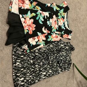 Bundle of two work blouses